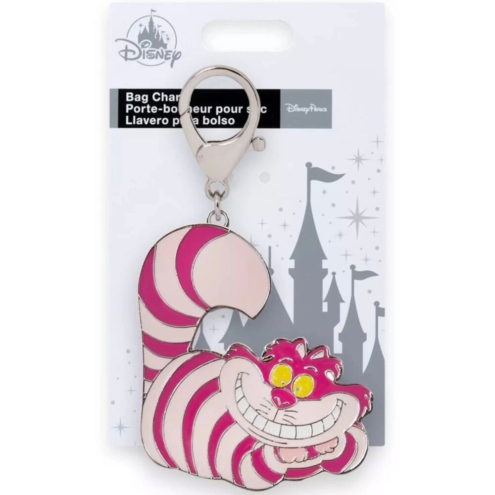 Disneys Alice in Wonderland CHESHIRE CAT Bag Charm NWT